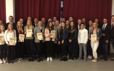 Ehrung für erfolgreiche Tennisspieler 2019